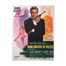 Affiche par Grinsson film "James Bond 007" - bons baisers de Russie 158,5x118 cm