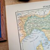 Printed in 1900, Ancient Italy.