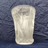 Large Art Deco Vase The Forest Josef Inwald Vintage