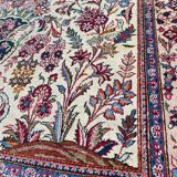 Ancient Persian rug Kashan 128x212 cm