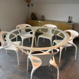 oraito table and éva rochebobois chairs