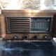 Old Radio TSF CRISLER Wood + Bakelite Buttons Vintage Hifi Decoration