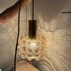 Helena Tynell bubble glass pendant lamp for Limburg, 1960s