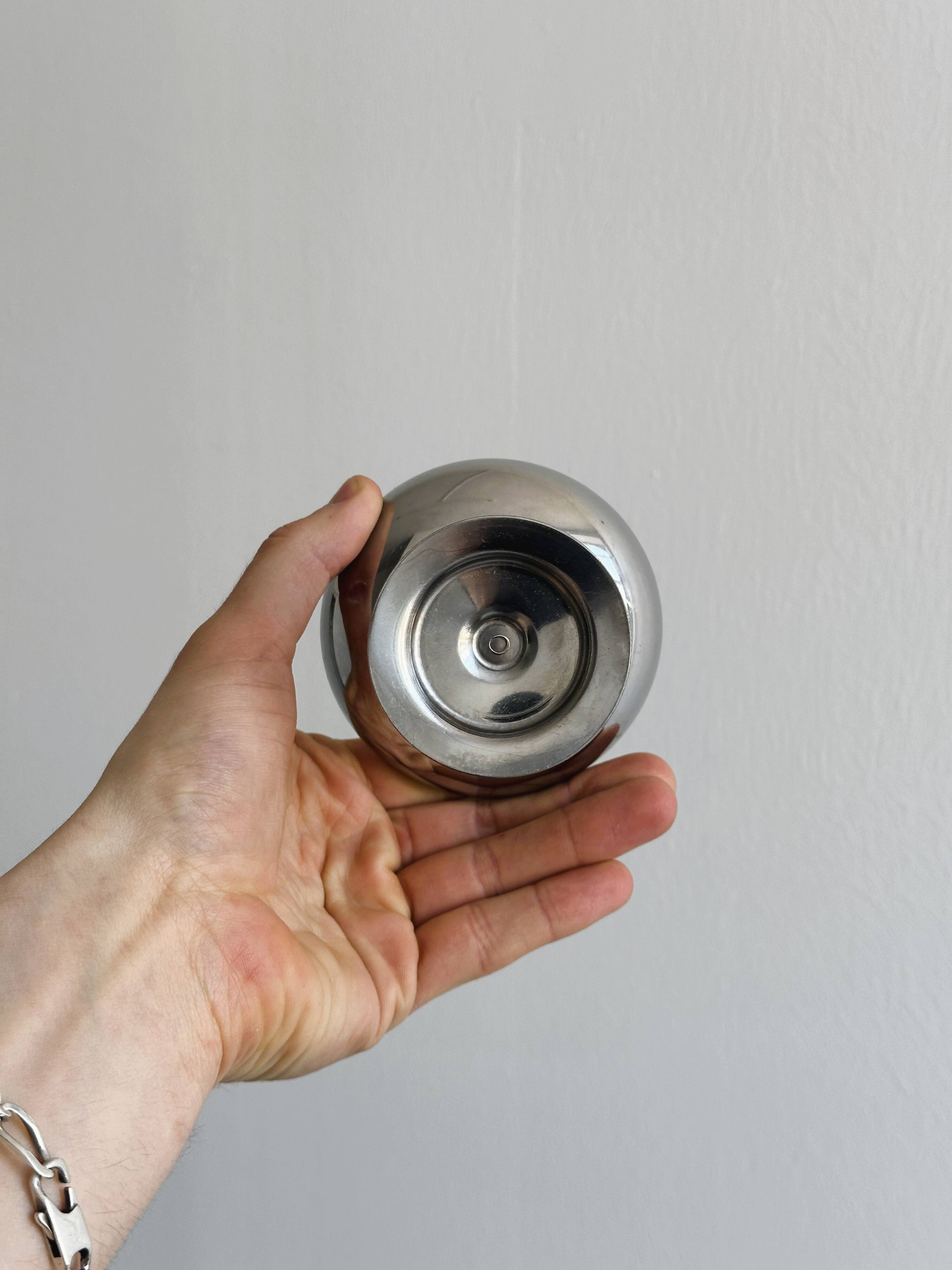 6 stainless steel cups