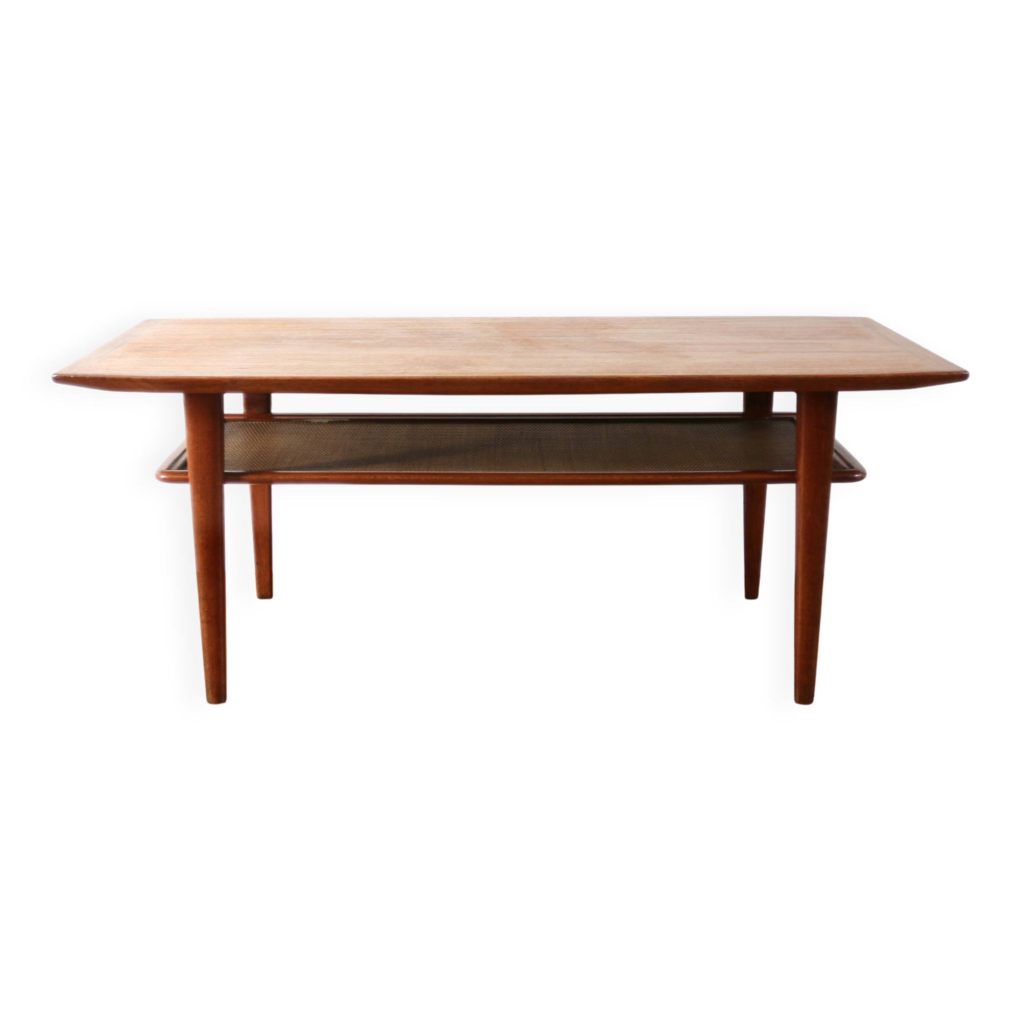 Vintage Scandinavian teak coffee table Swiss Teak 1960