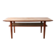 Vintage Scandinavian teak coffee table Swiss Teak 1960