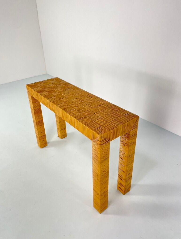 Console in bamboo, Italy