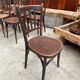 Suite of 9 bistro chairs from the early 20th century