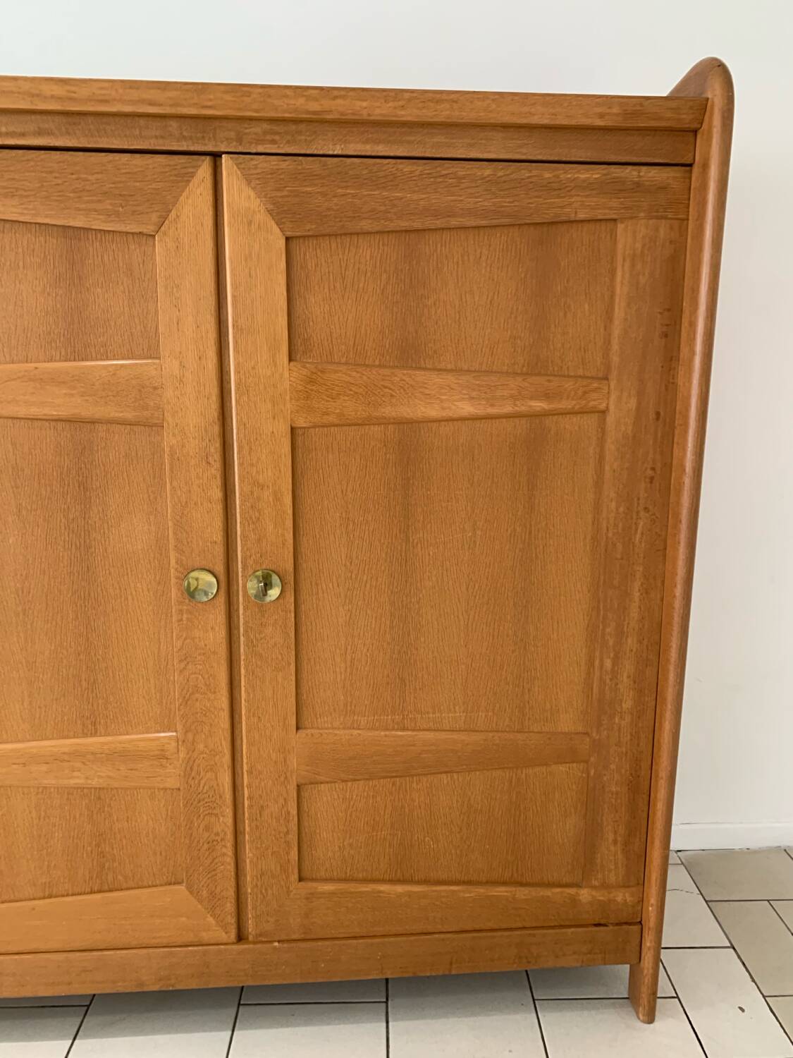 Vintage Modernist Oak Wardrobe Circa 1950