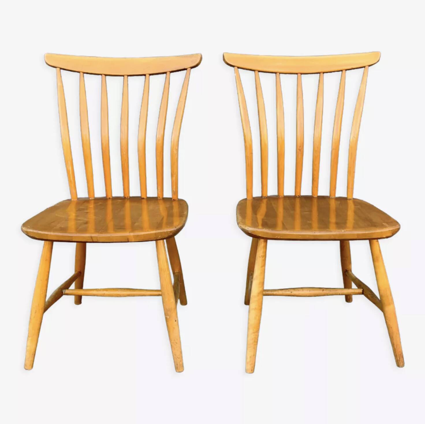 Pair of Åkerblom Sweden chairs by Gunnar Eklöf 1950