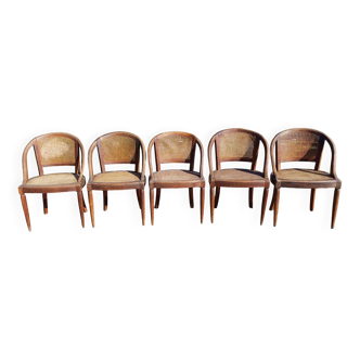 5 Fauteuils Cannés
