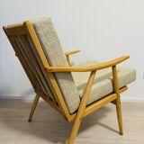 Boomerang armchair by ton from czechoslovakia 1970’s