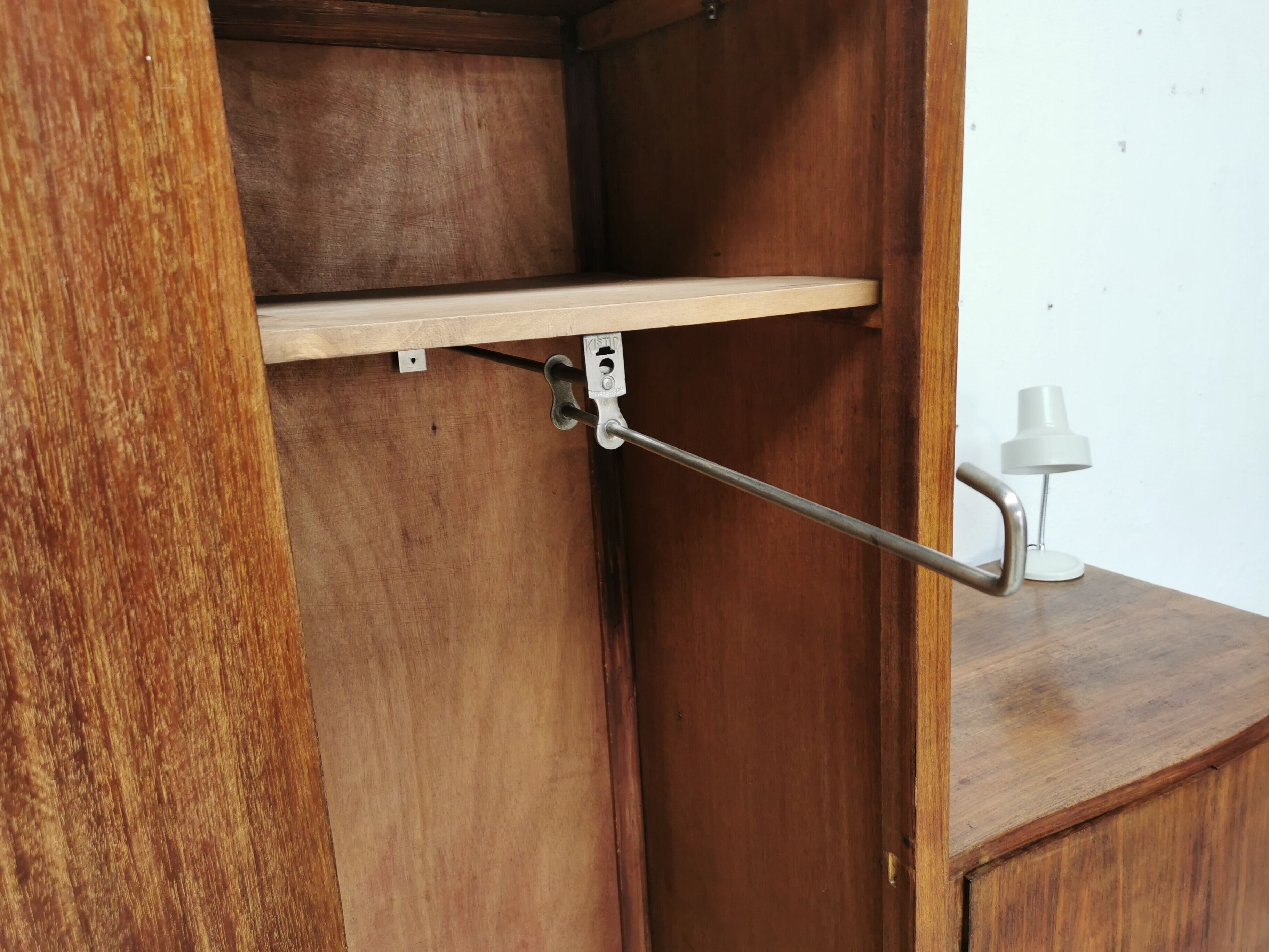 Vintage asymmetrical wardrobe