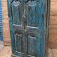 Rajasthani wardrobe in Burmese teak with original patina.
