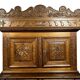 buffet cabinet Montbéliard a 4 volets style Renaissance en chêne