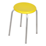 Yellow bakelite stool