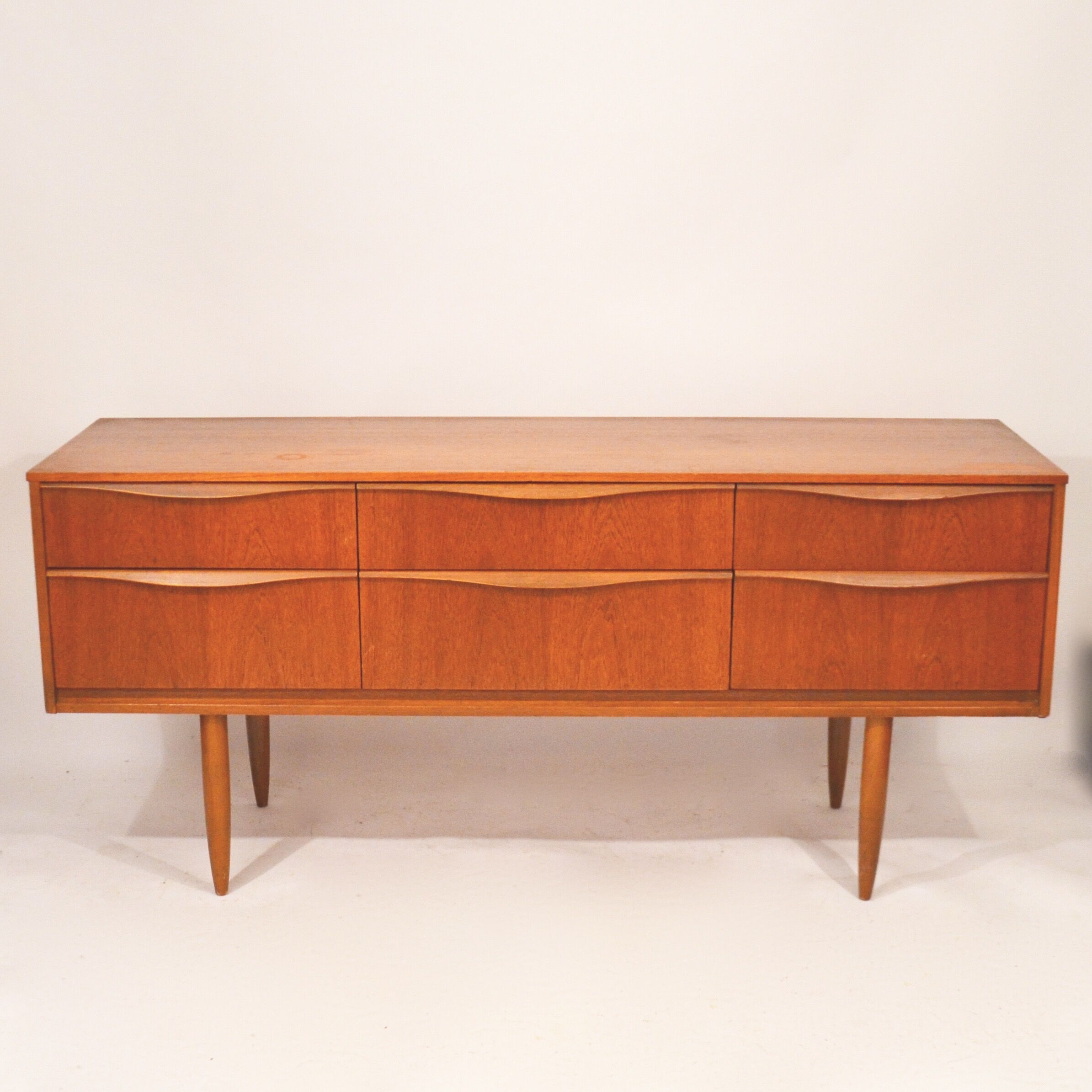 Small Scandinavian sideboard teak