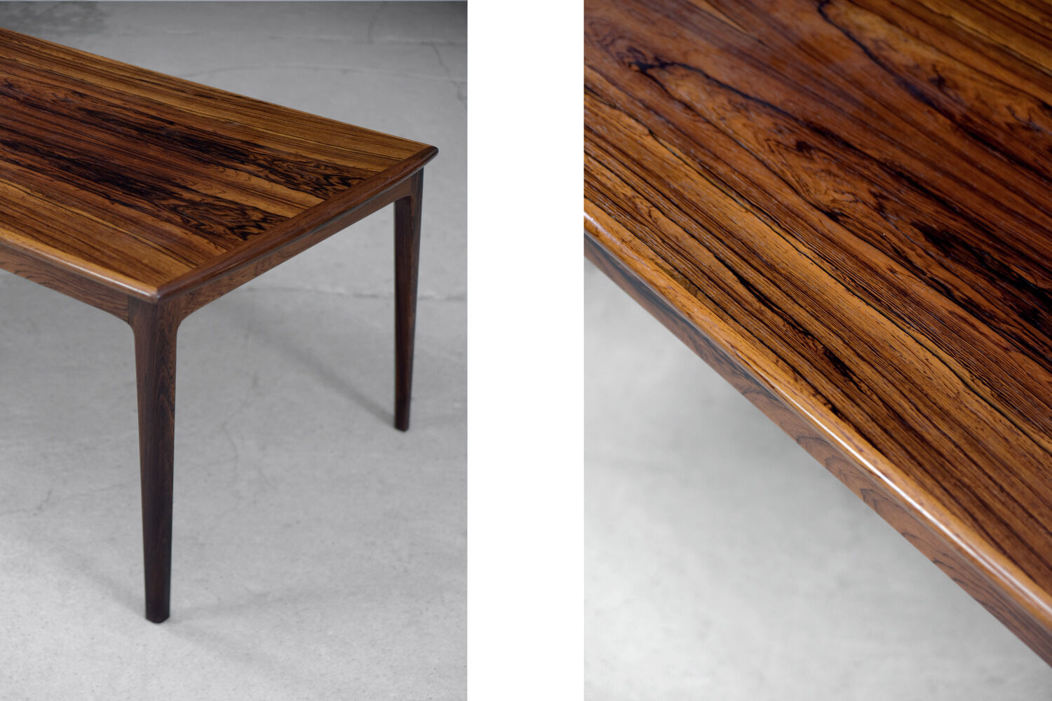 Scandinavian rosewood coffee table from Hmb Möbler rörvik, Sweden, 1960s