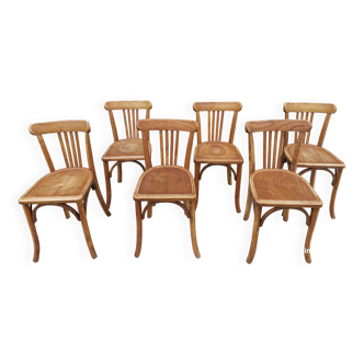 6 chaises bistrot Luterma