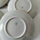 dish and 4 dessert plates K and G Lunéville
