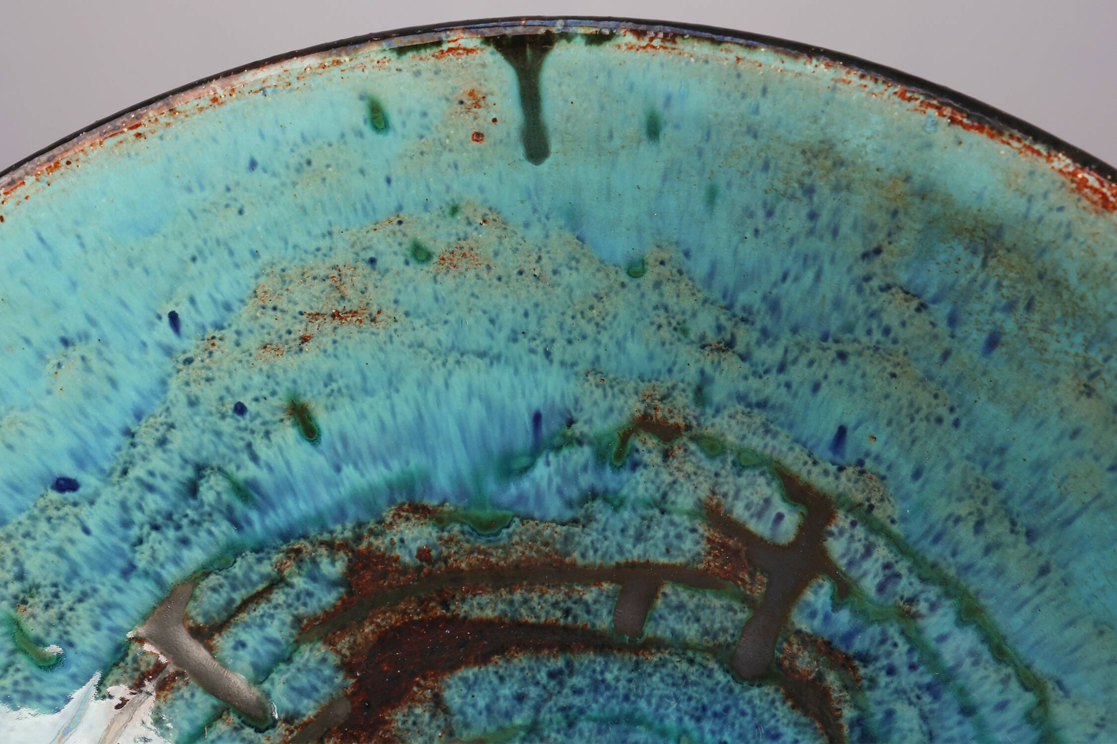 Mid-Century Belgian Ceramic Bowl by Perignem, Belgium, 1960s