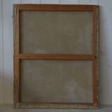 Painting on canvas abstract art signed boussy 1977
