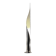Vintage Floor Lamp • Flame • Stainless Steel • Space Age • 1970