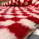 Redbox checkered rug 170x130cm