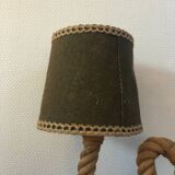 Lampe Coq Corde Circa 1950