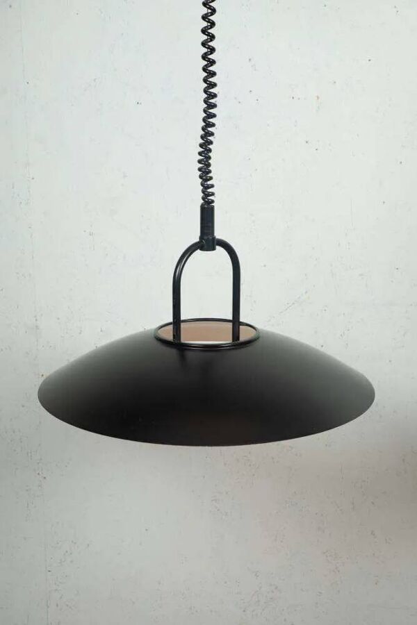 Suspension postmoderne minimaliste années 80, suspension ajustable
