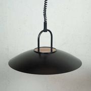 Postmodern minimalist suspension from the 80s, adjustable suspension.