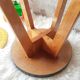 Round stool formica 50-60s vintage