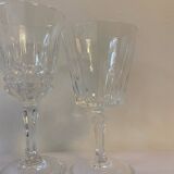 Set of 4 stemmed glasses