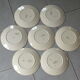 7 flat plates terre de fer sarreguemines u&c geranium