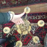 Golden chandelier