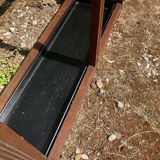 Art Deco oak cloakroom