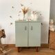 Almond green cabinet