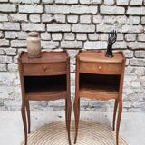 Pair of Louis XV style bedside tables