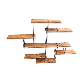 Etagere industriel vintage