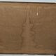 Antique wooden and plaster mirror 69x93cm