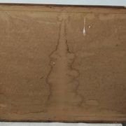 Ancien miroir en bois et plâtre 69x93cm