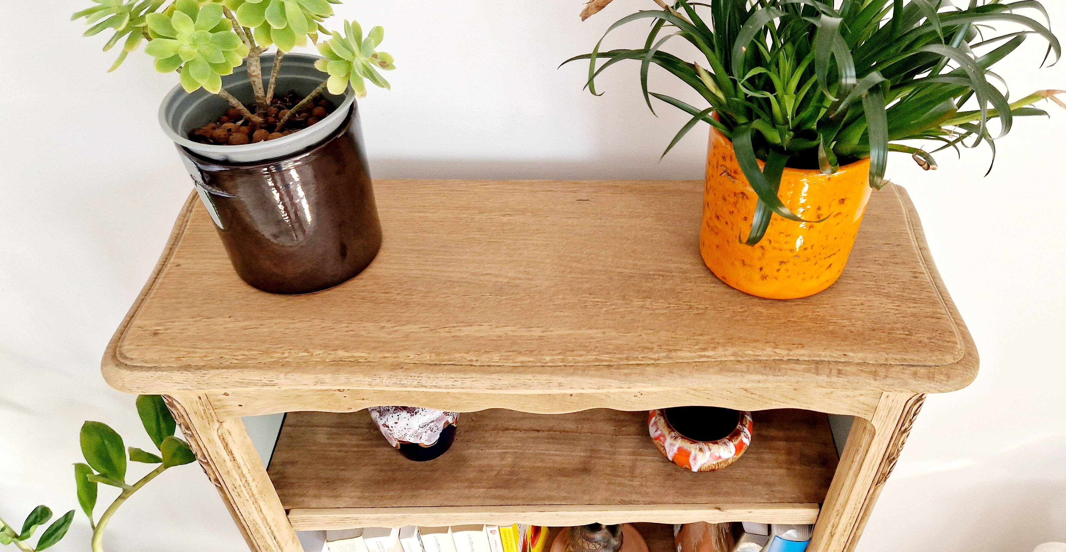 Bibus vintage oak bookcase