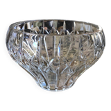 Old crystal salad bowl