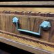 Art Deco secretary in wood and marquetry – 1930s