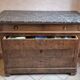 Antique commode with marble top