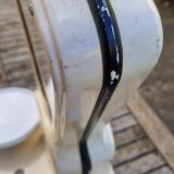 Antique Testut Dayton white bakelite grocery scale, 1960s