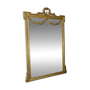 Miroir en Bois Doré, - louis xvi