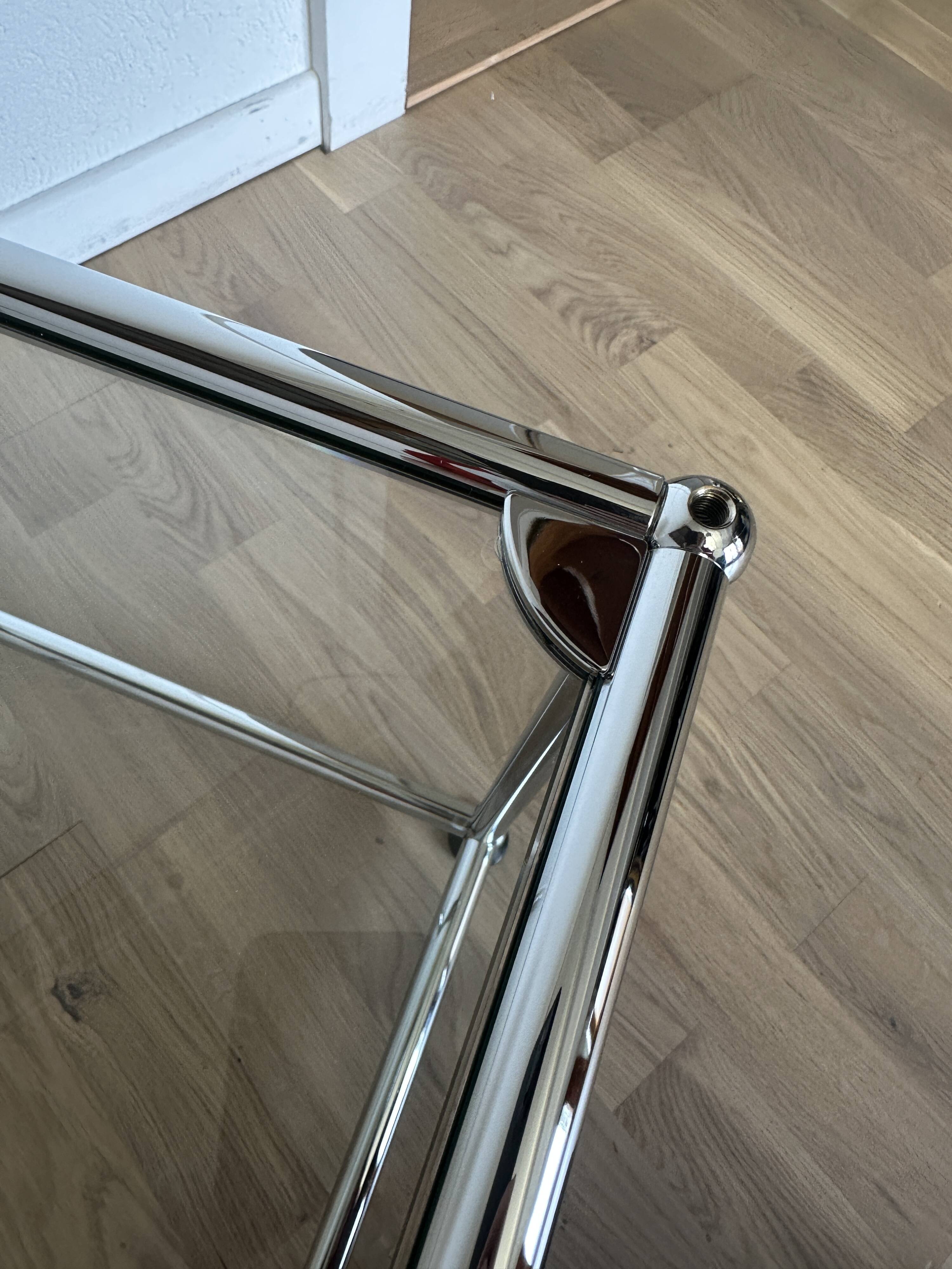 USM Haller glass coffee table