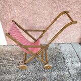 Poussette ancienne pour poupée