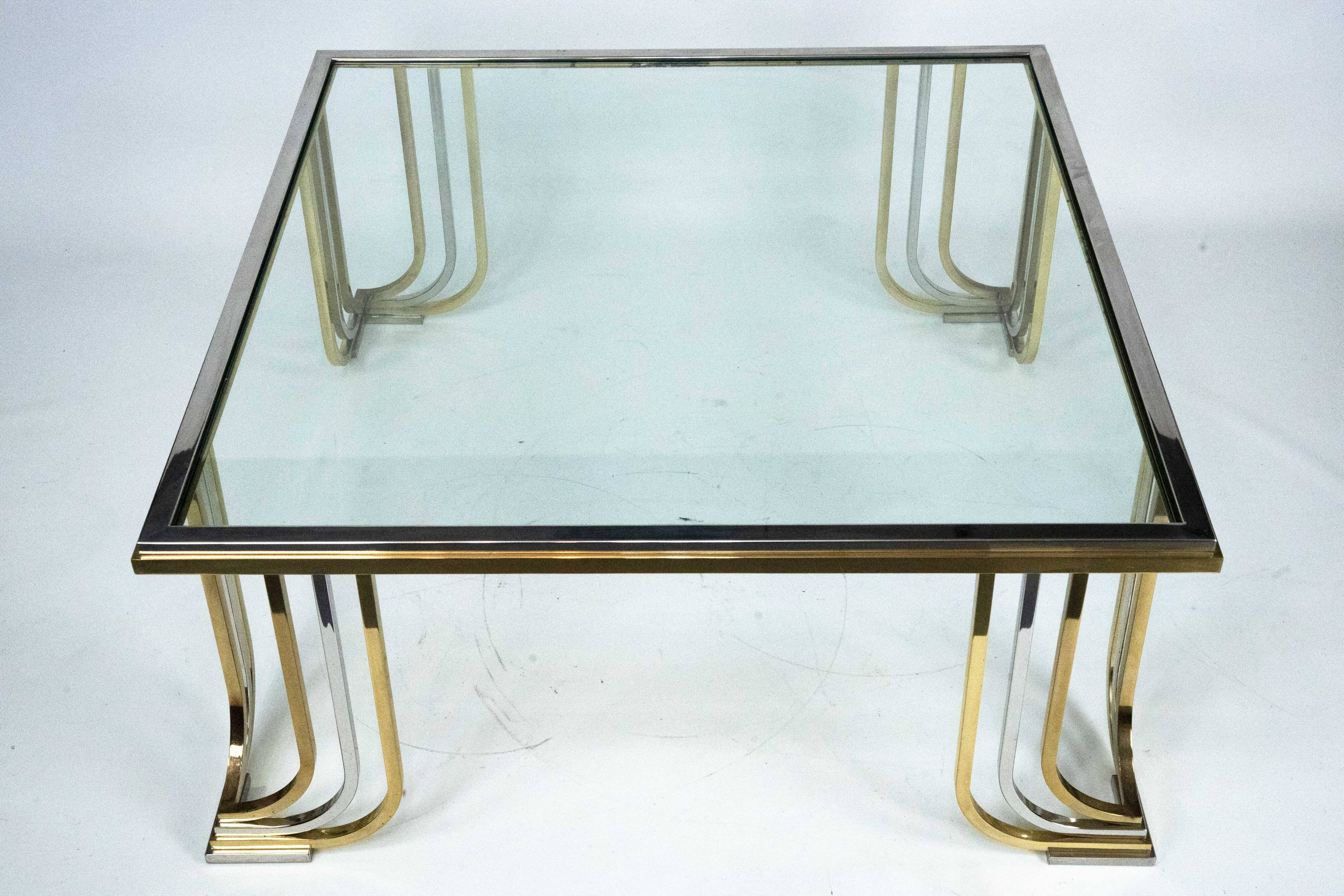 Mid-Century Modern Coffee Table by Banci Firenze, Italy, 1970s